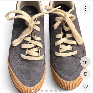 Timberland Blue ReBOLT Sneakers with Beige Soles